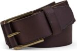 Timberland Cinto de couro casual masculino: estilo e durabilidade para completar seu visual com sofisticação. - Imagem 2