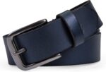 Timberland Cinto jeans clássico masculino 35 mm em couro legítimo, durável e versátil para o dia a dia. - Imagem 2
