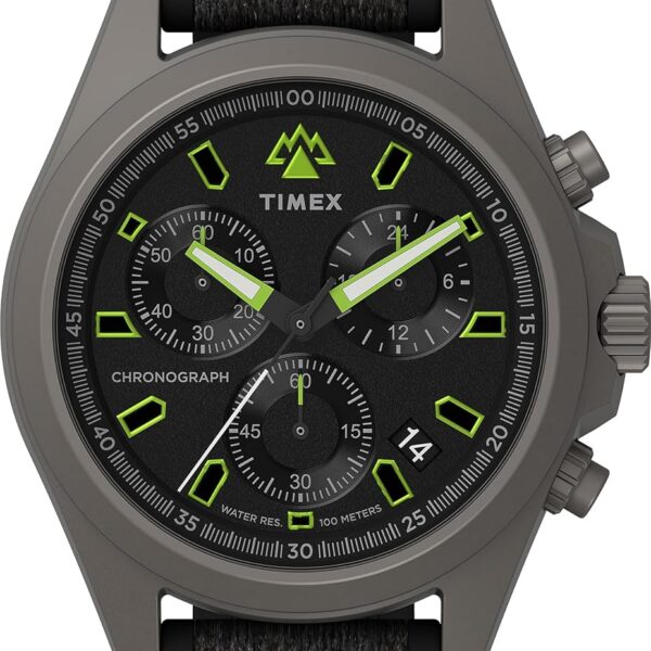 Timex Expedition North® Field 43 mm: cronógrafo masculino resistente e versátil para compra ideal no dia a dia e aventura.