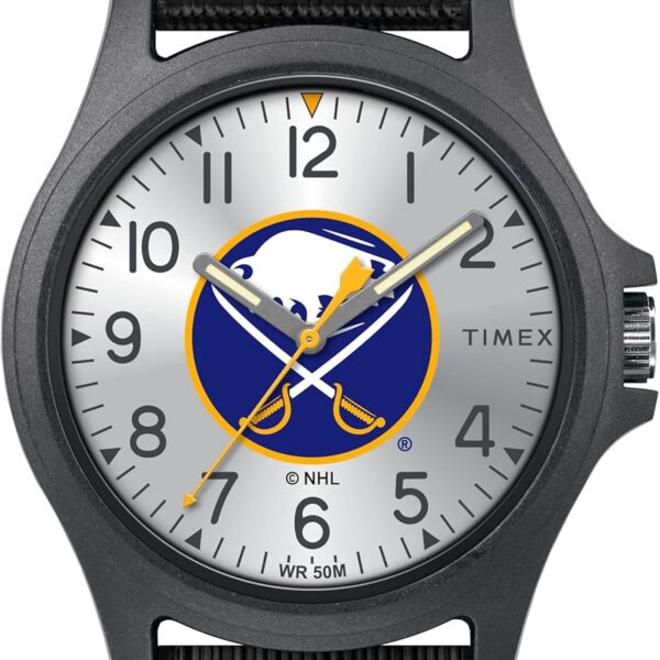 Timex Men's NFL Pride 40mm Watch: estilo esportivo e orgulho do seu time em um relógio para comprar já
