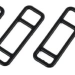Tiras elásticas de silicone para suporte de luz de bicicleta: fixação fácil, segura e versátil para guidão.
