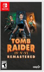 Tomb Raider IV-VI Remastered Starring Lara Croft - Nintendo Switch: reviva a saga com visuais clássicos e remasterizados.