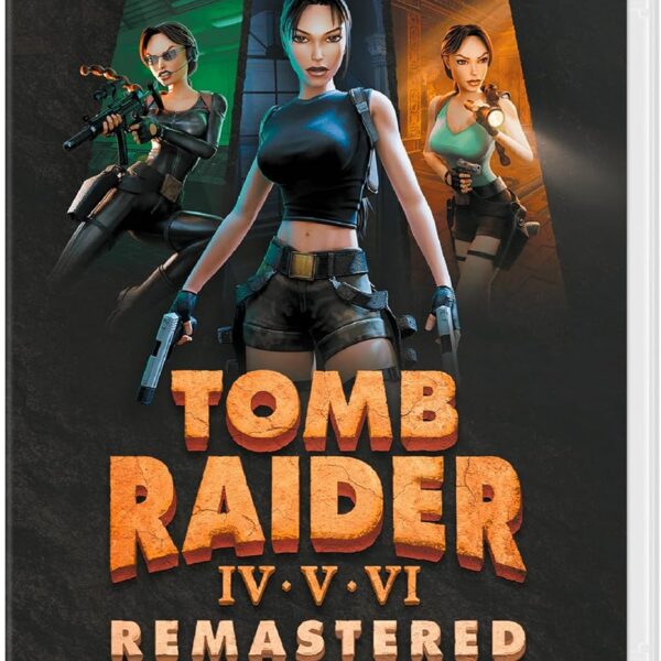 Tomb Raider IV-VI Remastered Starring Lara Croft - Nintendo Switch: reviva a saga com visuais clássicos e remasterizados.