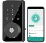 Trava inteligente MOUSETRO: 4 formas de acesso, teclado digital e app Bluetooth para mais segurança e praticidade na entrada.