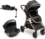 Travel System Infanti Romanzo Trio com Isofix: conforto, praticidade e segurança para passeios completos com bebê.
