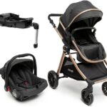 Travel System Infanti Romanzo Trio com Isofix: conforto, praticidade e segurança para passeios completos com bebê.