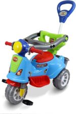 Triciclo Vespa Maral Colorido: divertido, multicolorido e ideal para a brincadeira infantil.