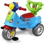 Triciclo Vespa Maral Colorido: divertido, multicolorido e ideal para a brincadeira infantil. - Imagem 2