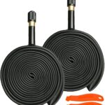 Tubo interno de bicicleta 26 fat 66 cm resistente com válvula, à prova de vazamento e ideal para e-bikes e bikes dobráveis