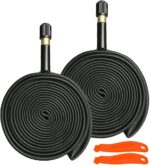 Tubo interno de bicicleta 26 fat 66 cm resistente com válvula, à prova de vazamento e ideal para e-bikes e bikes dobráveis