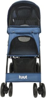 Tuut Linha Pet: carrinho de passeio para pets até 15kg, dobrável, ventilado e prático para levar seu pet com conforto.