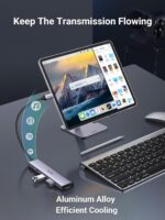 UGREEN Hub USB-C 4 portas com 5 Gbps: expansão rápida para laptop, MacBook, iPad, Surface e iPhone 15. - Imagem 2