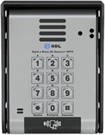 Unidade Externa F-20 Vídeo ID HDL para porteiro eletrônico com bivolt 110/220V e proteção DIN.