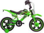Unitoys Bicicleta Infantil Aro 16 com rodinhas: segurança, estabilidade e visual moto cross para crianças se divertirem com confiança. - Imagem 2