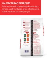 Urbano Macarrão de Arroz e Feijão Preto Parafuso 500 g: nutritivo, leve e sem glúten para uma alimentação saudável. - Imagem 2
