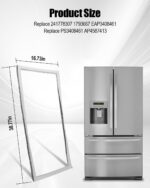 Vedação de porta de geladeira Frigidaire: vedação eficiente, mais economia e melhor refrigeração. - Imagem 2