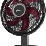 Ventilador Oster Power Fresh 2 em 1, 220V, Preto/Vermelho, 140W, OVTR481