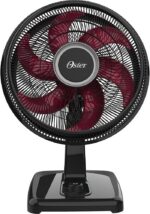 Ventilador Oster Power Fresh 2 em 1, 220V, Preto/Vermelho, 140W, OVTR481 - Imagem 2