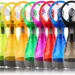 Ventilador Portátil Climatizador com Borrifador e Umidificador