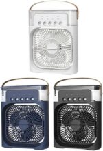 Ventilador Refrigerador De Ar Condicionado Umidificador Portátil Com Reservatório De Água
