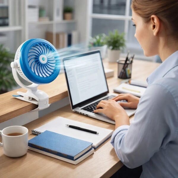 Ventilador Umidificador Portatil Turbo Recarregavel Mini Ar e Ventilador Recarregável USB com Refrigeração de Ar Mini Ventilador Portátil Com clip