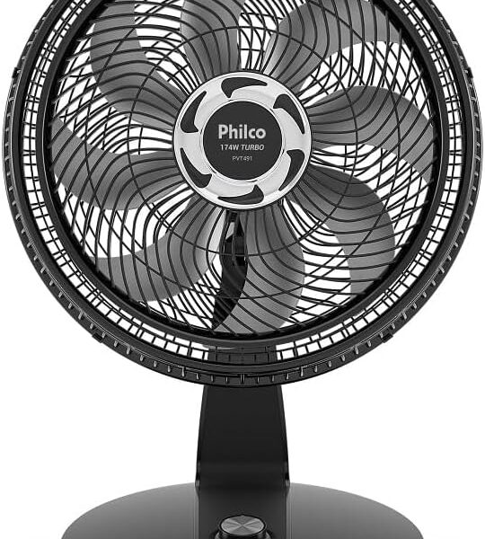 Ventilador de Mesa Philco 40cm 2 em 1 Maxx Force Preto PVT491 – 220 Volts