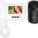 Vídeo Porteiro AGL VP4 Color com monitor 4” e visão noturna para mais segurança, controle de acesso e acionamento de fechaduras.