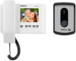 Vídeo Porteiro Intelbras IV 4010 HS Branco com display 4 e controle de duas fechaduras
