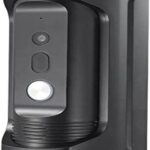 Video porteiro Hikvision DS-KB8113-IME1 IP preto com 2MP e redução de ruído para mais segurança e comunicação nítida
