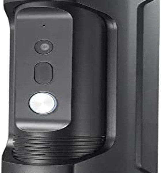 Video porteiro Hikvision DS-KB8113-IME1 IP preto com 2MP e redução de ruído para mais segurança e comunicação nítida