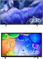 Vision AI TV 65" QLED Ultra 4K QEF1 + Smart TV 43" QLED Full HD