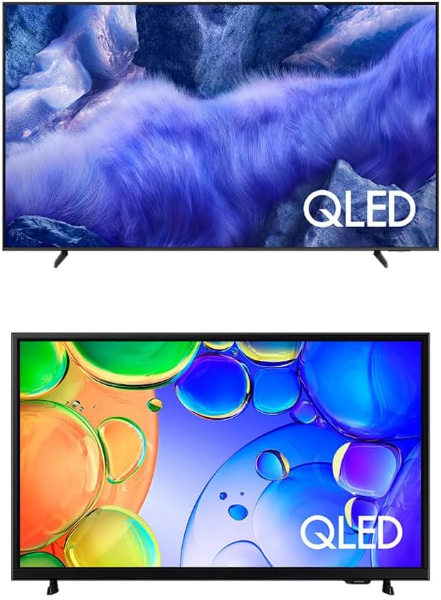 Vision AI TV 65" QLED Ultra 4K QEF1 + Smart Vision AI TV 65" QLED Ultra 4K QEF1 + Smart TV 43" QLED Full HD