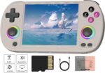 Voacle RG40XXH: console portátil retrô com 5488 jogos, tela IPS 4", Wi-Fi 5G e HDMI para TV.