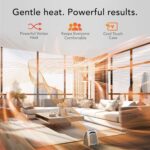 Vornado AVH10: aquecimento inteligente, seguro e eficiente com modo ventilador e termostato ajustável para toda a casa. - Imagem 2