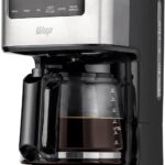 WAP Cafeteira Elétrica Digital AROMA WCD1500, 1,5 Litros com Timer Programável e Suporte para Café Gelado 900W 127V