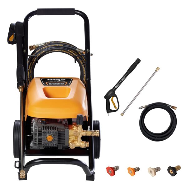 WAP Lavadora de Alta Pressão L PROFI 4000, Profissional Intensivo, 1140L/h, Motor de Indução e By-Pass 7500W 380V Trif