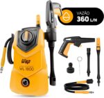 WAP Lavadora de Alta Pressão WL 1800 360L/h Portátil, com Jato em Leque e Concentrado 1500psi 1400W 220V - Imagem 2
