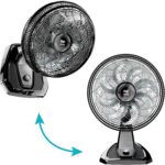 WAP Ventilador de Mesa e Parede 50cm FLOW TURBO, Tecnologia Silenciosa e Econômica, 8 Pás e 3 Velocidades, 180W 127V - Imagem 2