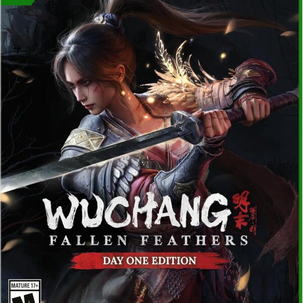 WUCHANG: Fallen Feathers Day 1 Edition Xbox Series X: combate preciso, chefes épicos e bônus Day One Edition.