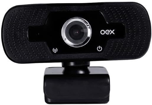 Webcam 1080P Full Hd Com Microfone Unidirecional - Plug And Play
