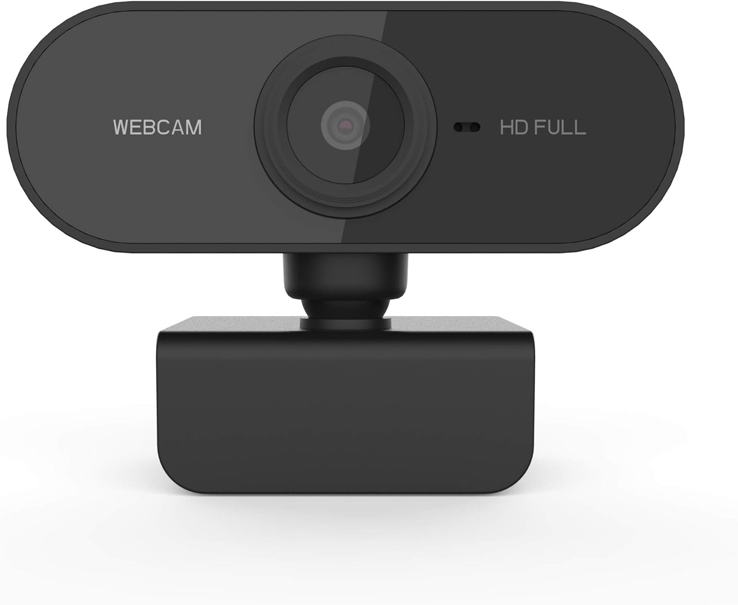 Webcam 1080P com microfone e capa de privacidade: imagem HD Webcam 1080P com microfone e capa de privacidade: imagem HD nítida, áudio claro e plug and play para chamadas e streaming.