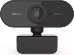 Webcam Full HD 1080P GOLLATE® com microfone integrado e foco automático para reuniões no Zoom, Meet e Teams