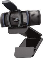 Webcam Full HD Logitech C920s com foco automático, microfone estéreo e tampa de privacidade para videochamadas em 1080p