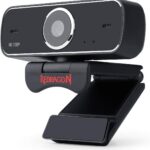 Webcam Gamer e Streamer Redragon Fobos 720p GW600, Preto