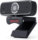 Webcam Gamer e Streamer Redragon Fobos 720p GW600, Preto