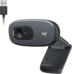 Webcam HD C270 com 3 MP para Chamadas e Gravações em Vídeo Widescreen, Logitech, Webcams e Equipamentos de Voip