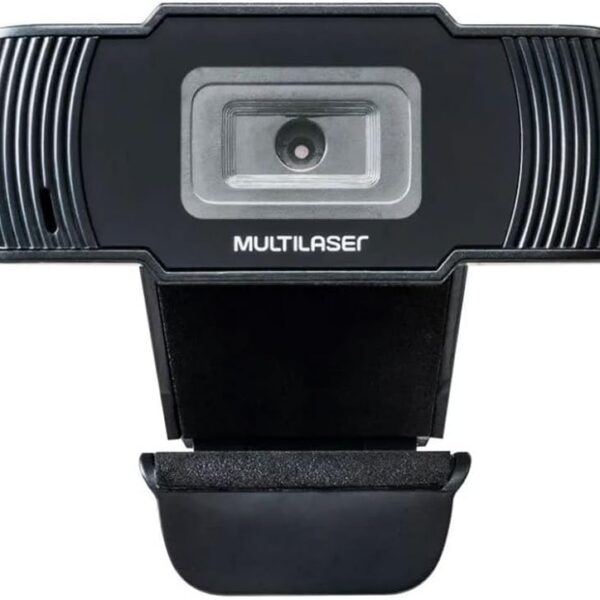 Webcam Multilaser Office Hd 720P Usb Preta - AC339