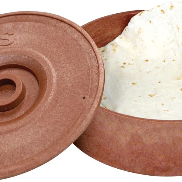 Winco Aquecedor de Tortilha PTW-8, 21,5 cm de Diâmetro, Marrom, Médio