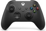 Xbox Core Controller - Carbon Black: controle preciso e confortável para jogar com mais desempenho e estilo