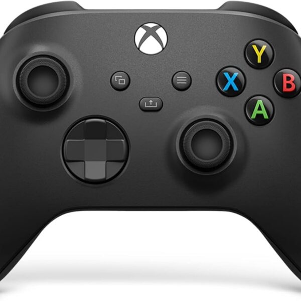 Xbox Core Controller - Carbon Black: controle preciso e confortável para jogar com mais desempenho e estilo